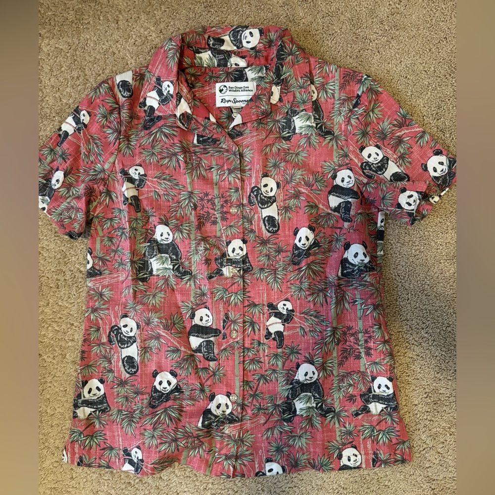 Reyn Spooner + San Diego zoo shirt